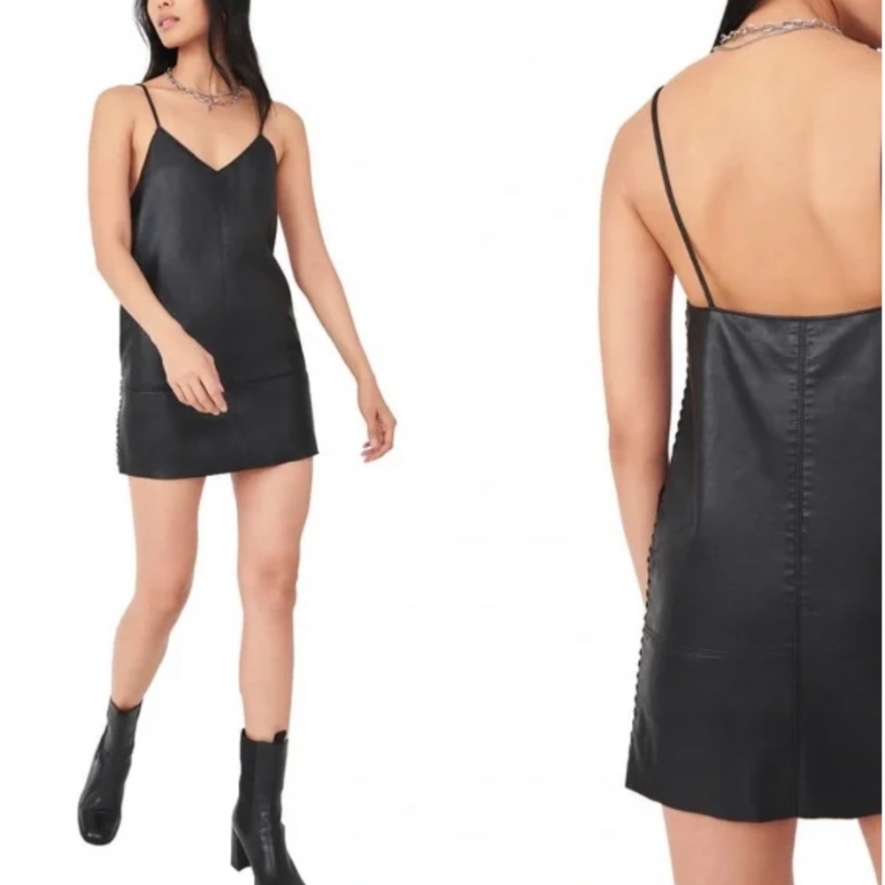 Free People Slip Into Something Faux Dress